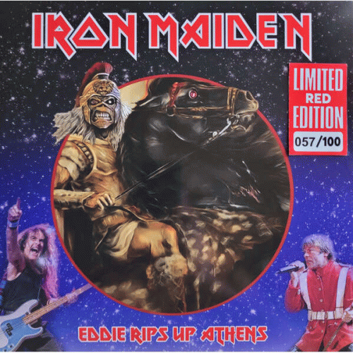 Iron Maiden (UK-1) : Eddie Rips Up Athens